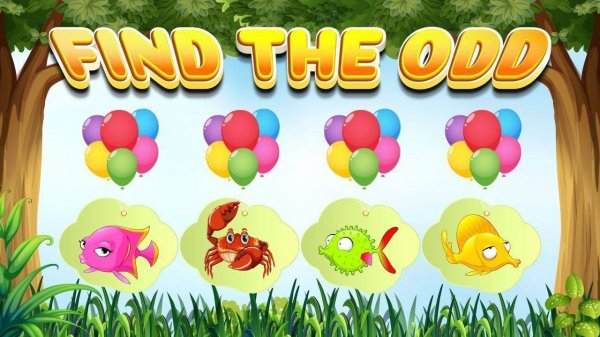Find the Odd Puzzle Game Online - Observation Puzzle Game