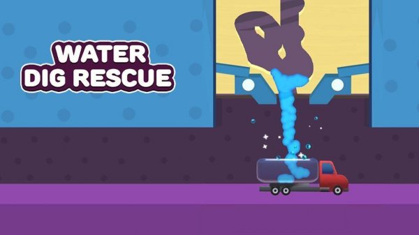Water Dig Rescue Puzzle Game Online - Puzzle Game