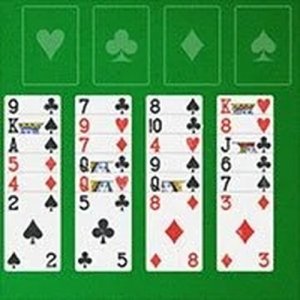 Large Card Freecell Puzzle