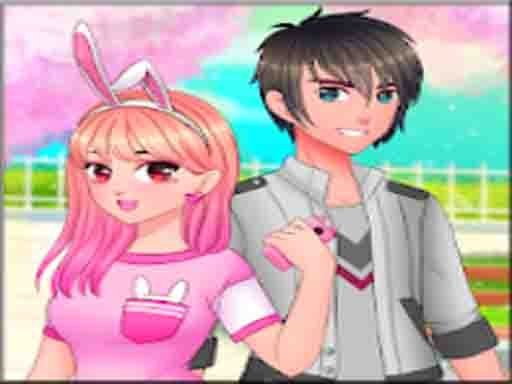 Anime Couples Dress Up Online Fashion Game