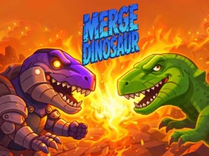 Dinosaur Merge Quest Online Puzzle Game