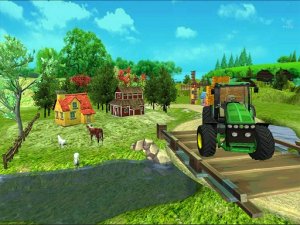 Cargo Tractor Farming Simulation Game Online Driving Game