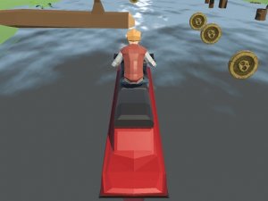Jet Sky Polygon Online Arcade Game