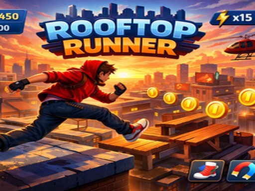 Rooftop Runner Online Arcade Game