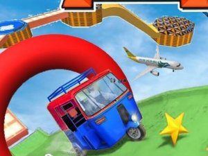 Mega Stunt Car Driving Online Arcade Game