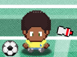Brazil Tiny Goalie Soccer Arcade Game