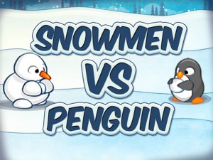 Snowmen VS Penguin Online Arcade Game