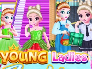 Trendy School Fashion Online Dress-Up Game