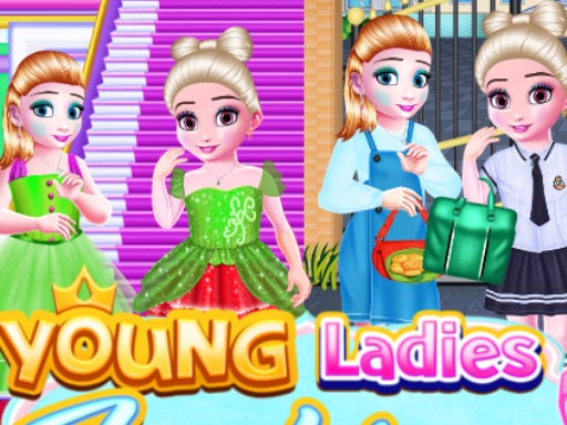 Trendy School Fashion Online Dress-Up Game