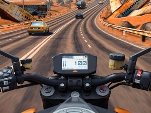 Moto Rider GO: Highway Traffic Online Arcade Game