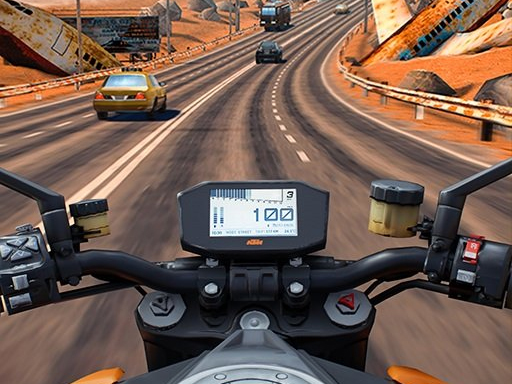 Moto Rider GO: Highway Traffic Online Arcade Game