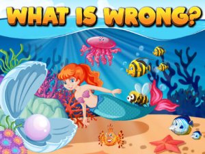 What Is Wrong 2 Puzzle Game - Observation Puzzle