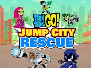 Jump City Rescue - Teen Titans Go Online Arcade Game