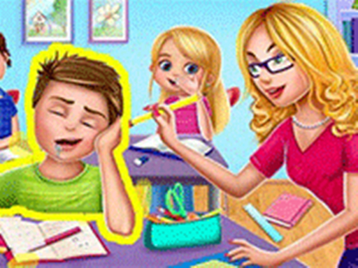My Teacher Classroom Fun Online Puzzle Game
