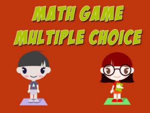 Math Game Multiple Choice Online Puzzle Game