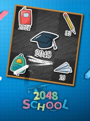 2048 School Online Puzzle Game - Educational Puzzle Game