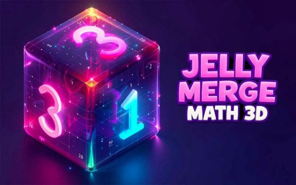 Jelly Merge Math 3D Puzzle Game