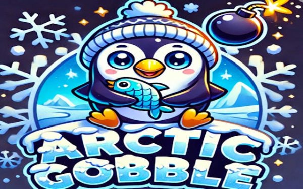 Arctic Gobble: Penguin Fish Frenzy