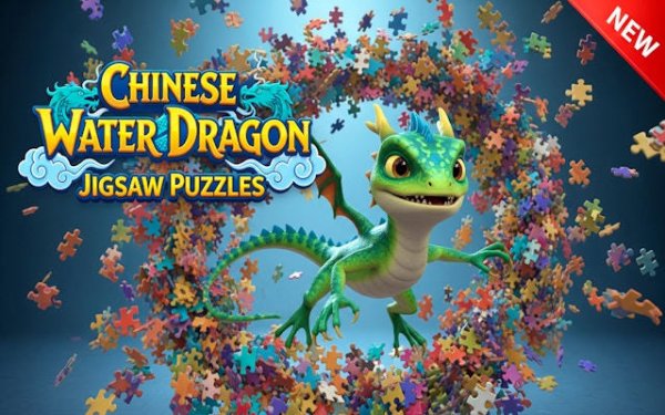Dragon Sliding Image Puzzle