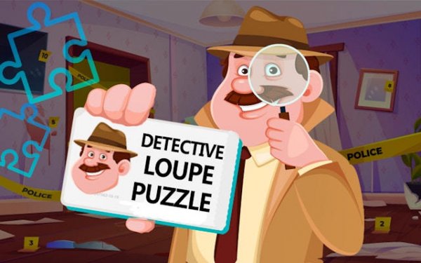 Detective Loupe Puzzle - Mystery Online Game