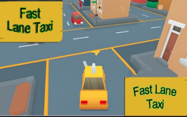 Fast Lane Taxi: City Driver Online Game