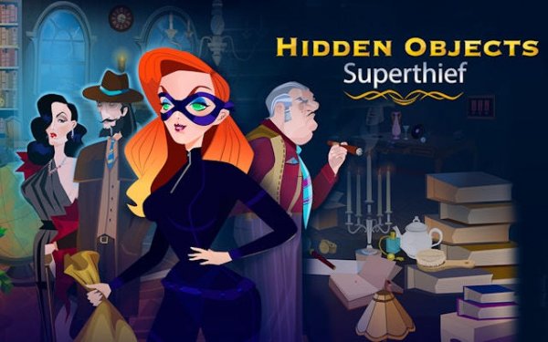 Hidden Objects: Superthief - Find & Seek Adventure Online Game