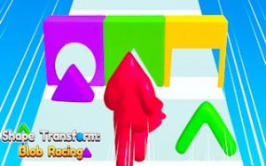Blob Shape Runner Arcade