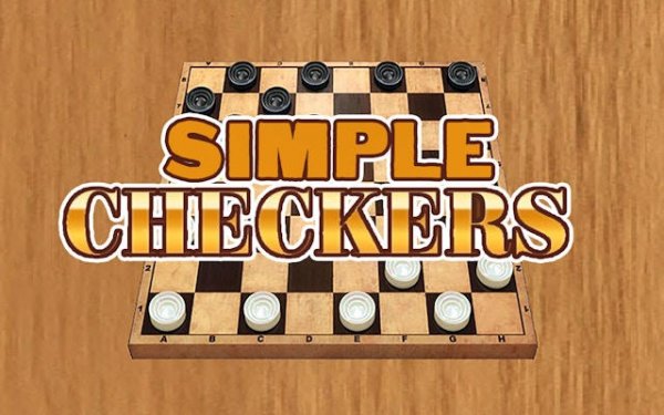 Simple Checkers: Classic Board Game Online