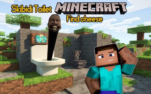 Skibidi Toilet Find Cheese Online Puzzle Game