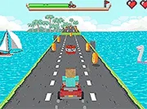 Blocky Speedway Runner