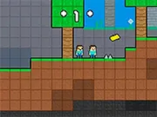 Cooperative Jumping Puzzle Duo