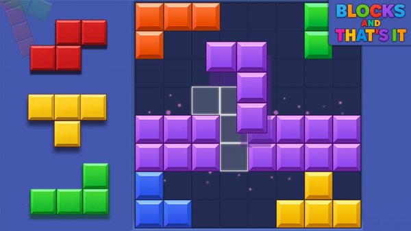 Blocks and that&rsquo;s it Puzzle Game Online - Brain Puzzle Game